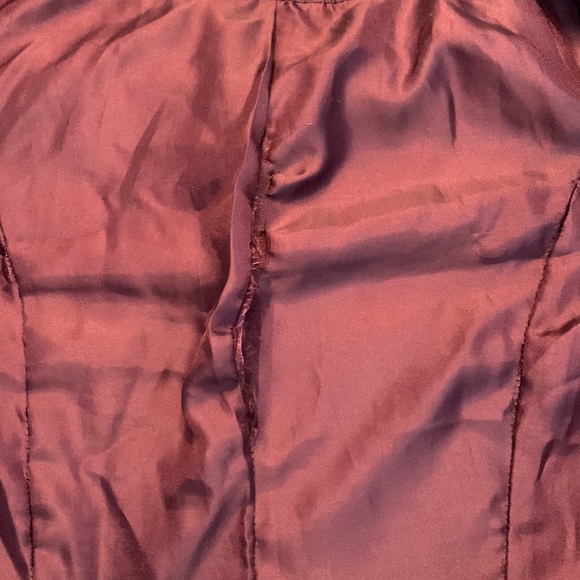 Leather jacket Calvin Klein XS high collar with imperfections - Picture 4 of 4